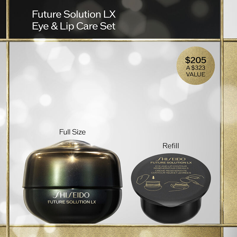 FUTURE SOLUTION LX EYE & LIP CARE SET