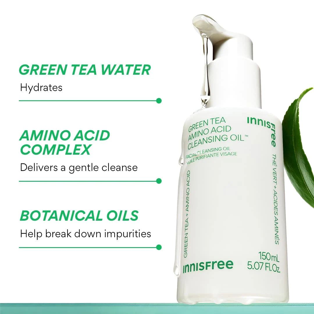 INNISFREE GREEN TEA AMINO ACID CLEANSING OIL