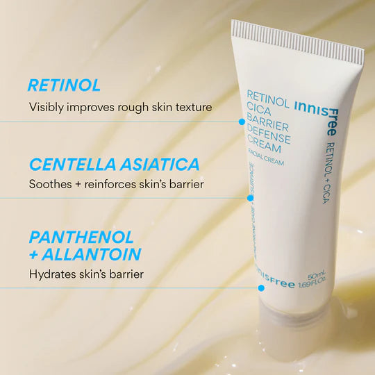 INNISFREE RETINOL CICA BARRIER DEFENSE CREAM