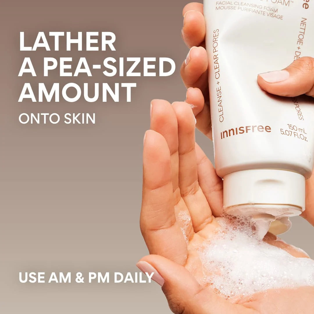 INNISFREE VOLCANIC BHA PORE CLEANSING FOAM
