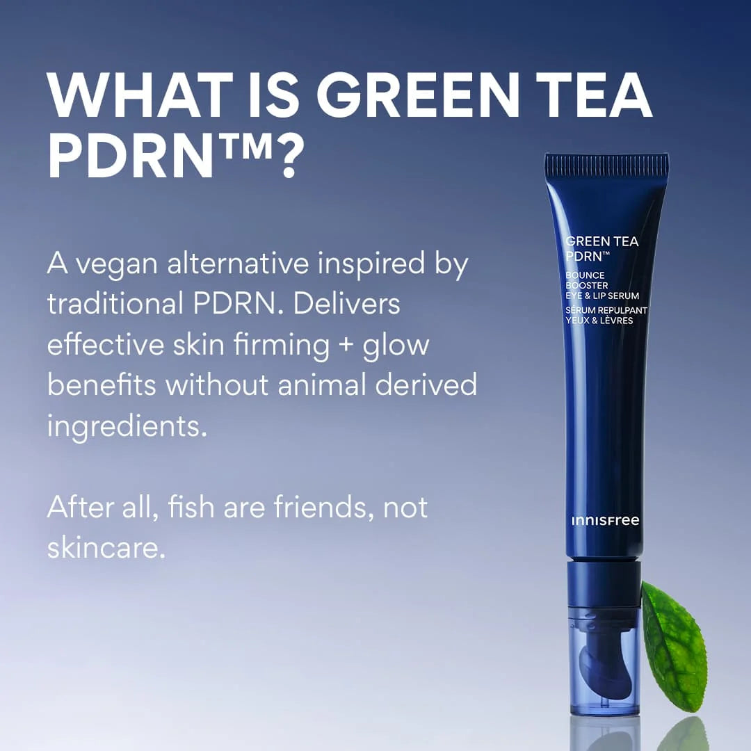INNISFREE GREEN TEA PDRN BOUNCE BOOSTER EYE & LIP SERUM