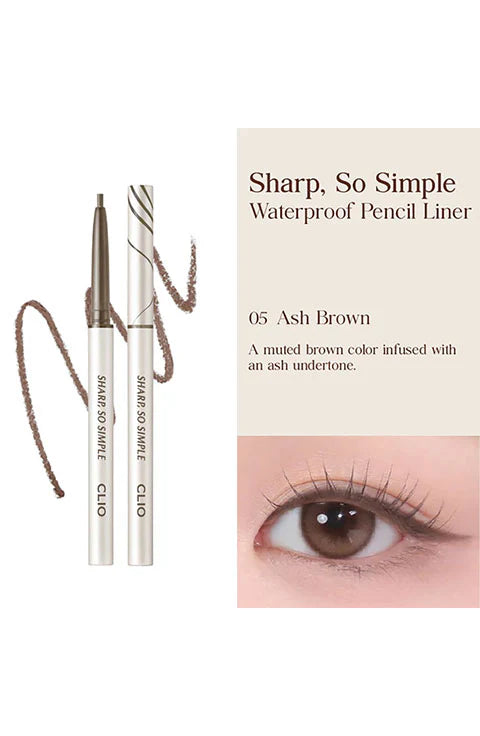 CLIO SO SIMPLE WATERPROOF EYELINER PENCIL #02