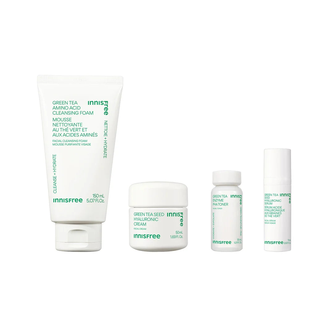 INNISFREE GREEN TEA HYDRATION HEROES SET