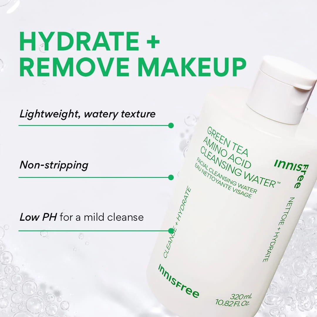 INNISFREE GREEN TEA AMINO ACID CLEANSING WATER