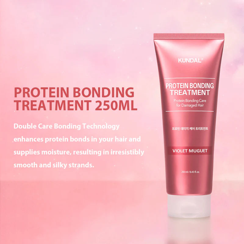 KUNDAL PROTEIN BONDING CARE NO WASH TREATMENT - VIOLET MUGUET