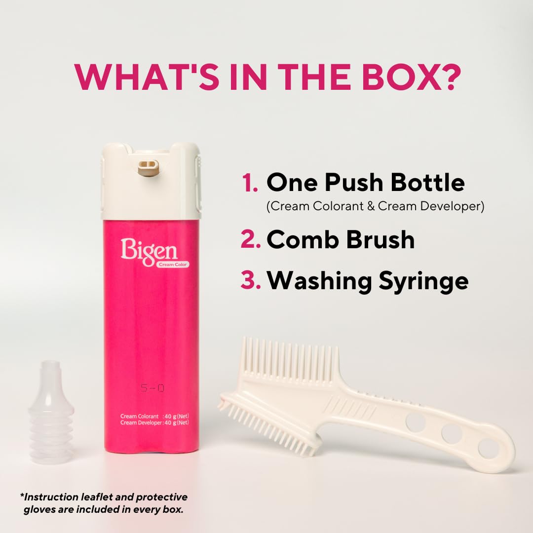 BIGEN CREAM COLOR ONE PUSH