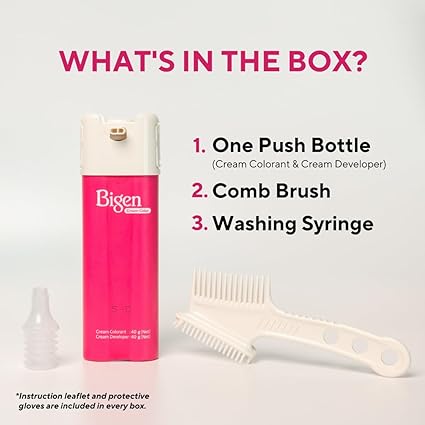 BIGEN CREAM COLOR ONE PUSH