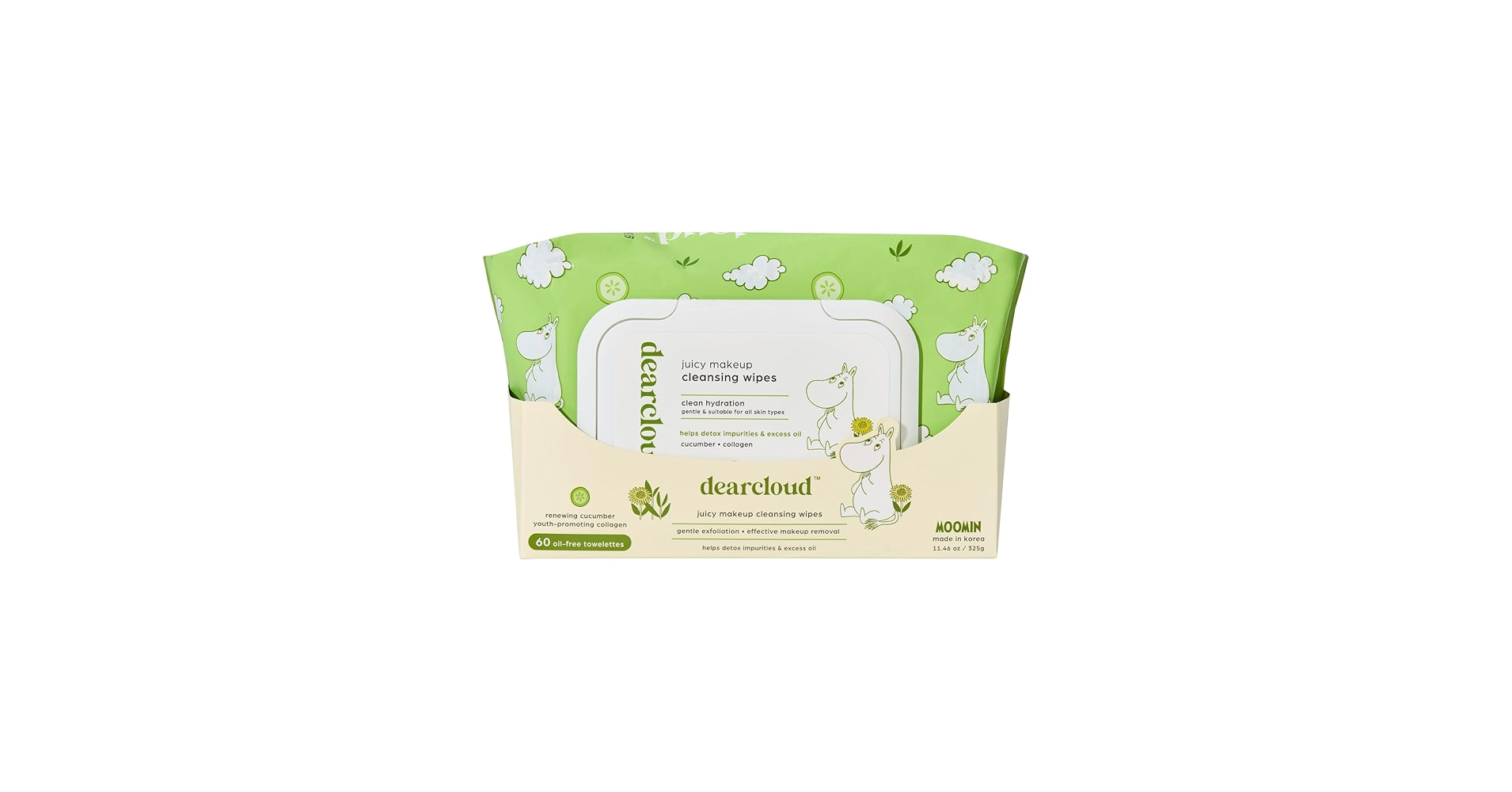 DEARCLOUD MAKEUP CLEANSING WIPES
