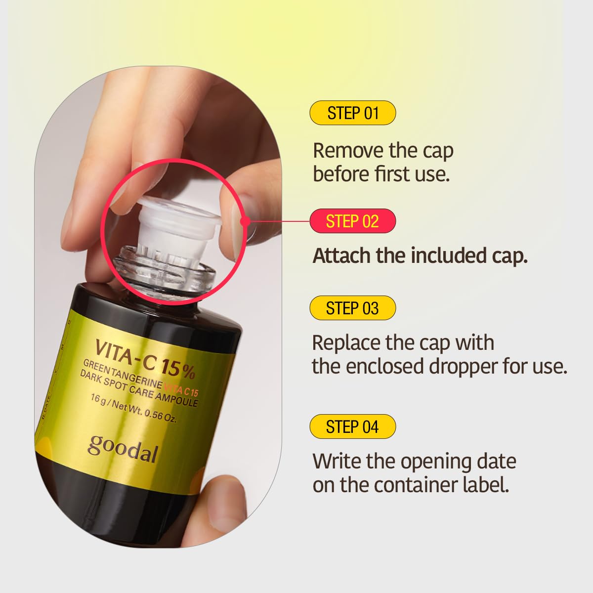 GOODAL GREEN TANGERINE VITA C 15% DARK SPOT AMPOULE