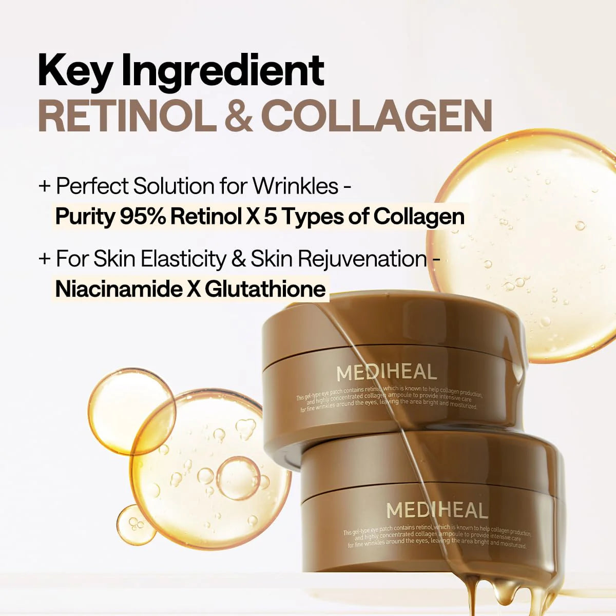 MEDIHEAL VITA COLLAGEN EYE AMPOULE PATCH