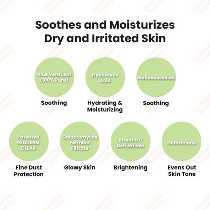 MIRACLAIR ALOE GEL TUBE 260ML