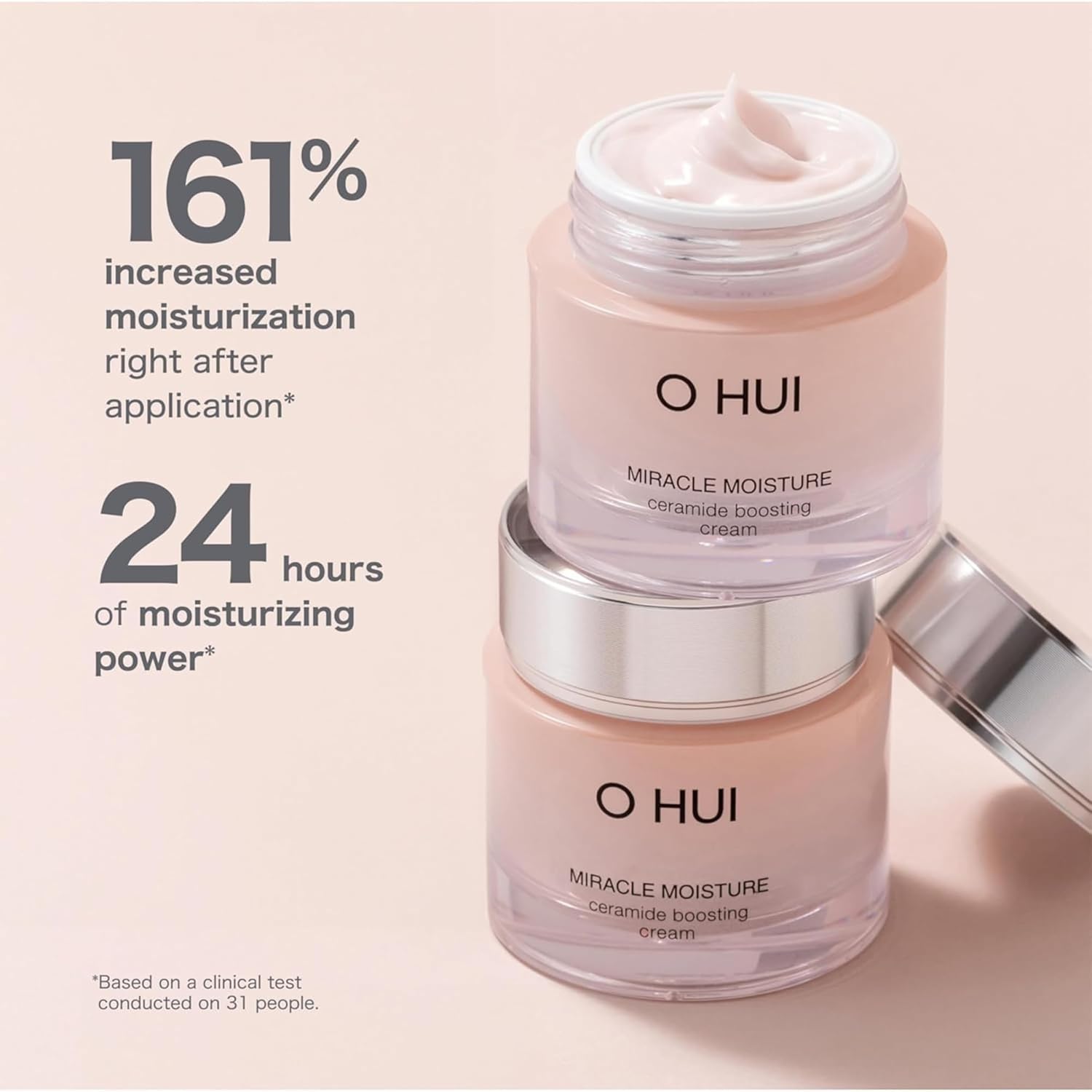 OHUI MIRACLE CERAMIDE BOOSTING CREAM DUO SET
