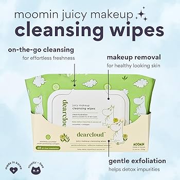 DEARCLOUD MAKEUP CLEANSING WIPES