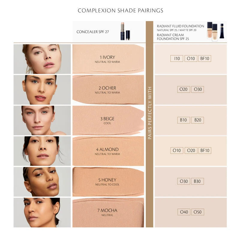 CPB RADIANT FLUID FOUNDATION NATURAL B30