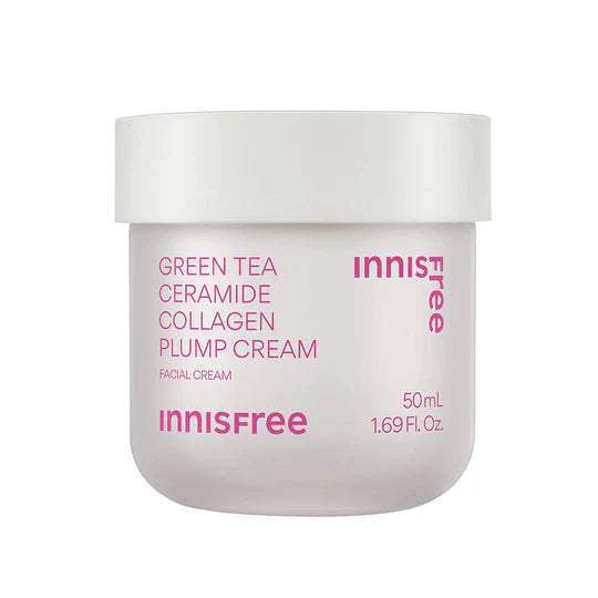 INNISFREE GREEN TEA CERAMIDE COLLAGEN PLUMP CREAM