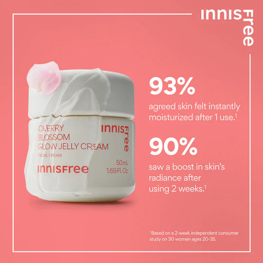 INNISFREE CHERRY BLOSSOM GLOW JELLY CREAM 50ML
