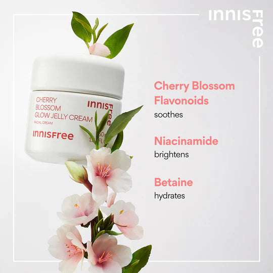 INNISFREE CHERRY BLOSSOM GLOW JELLY CREAM 50ML