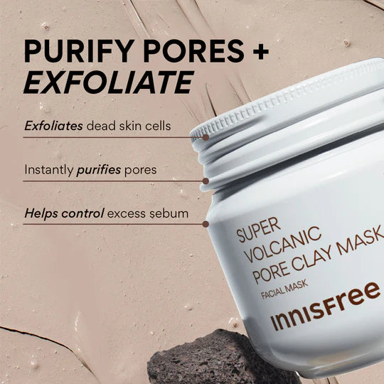 INNISFREE SUPER VOLCANIC PORE CLAY MASK