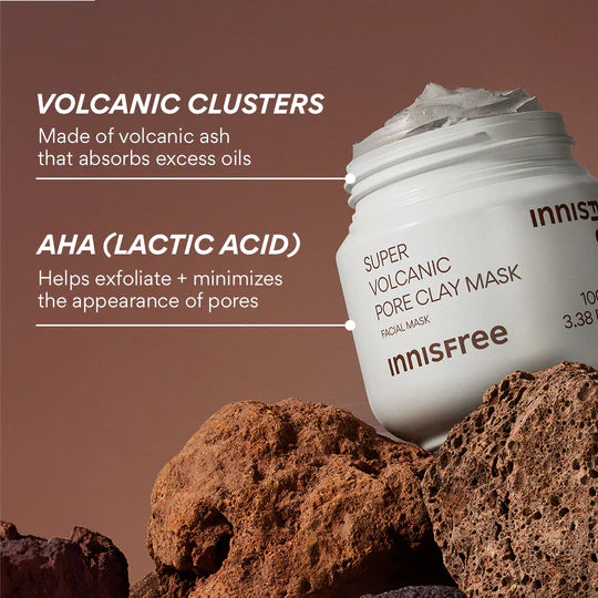 INNISFREE SUPER VOLCANIC PORE CLAY MASK