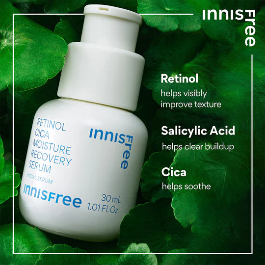 INNISFREE RETINOL CICA MOISTURE RECOVERY SERUM