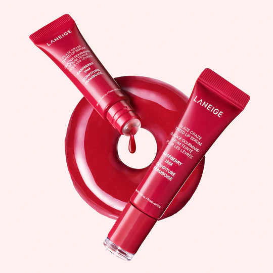 LANEIGE GLAZE LIP SERUM RASBERRY