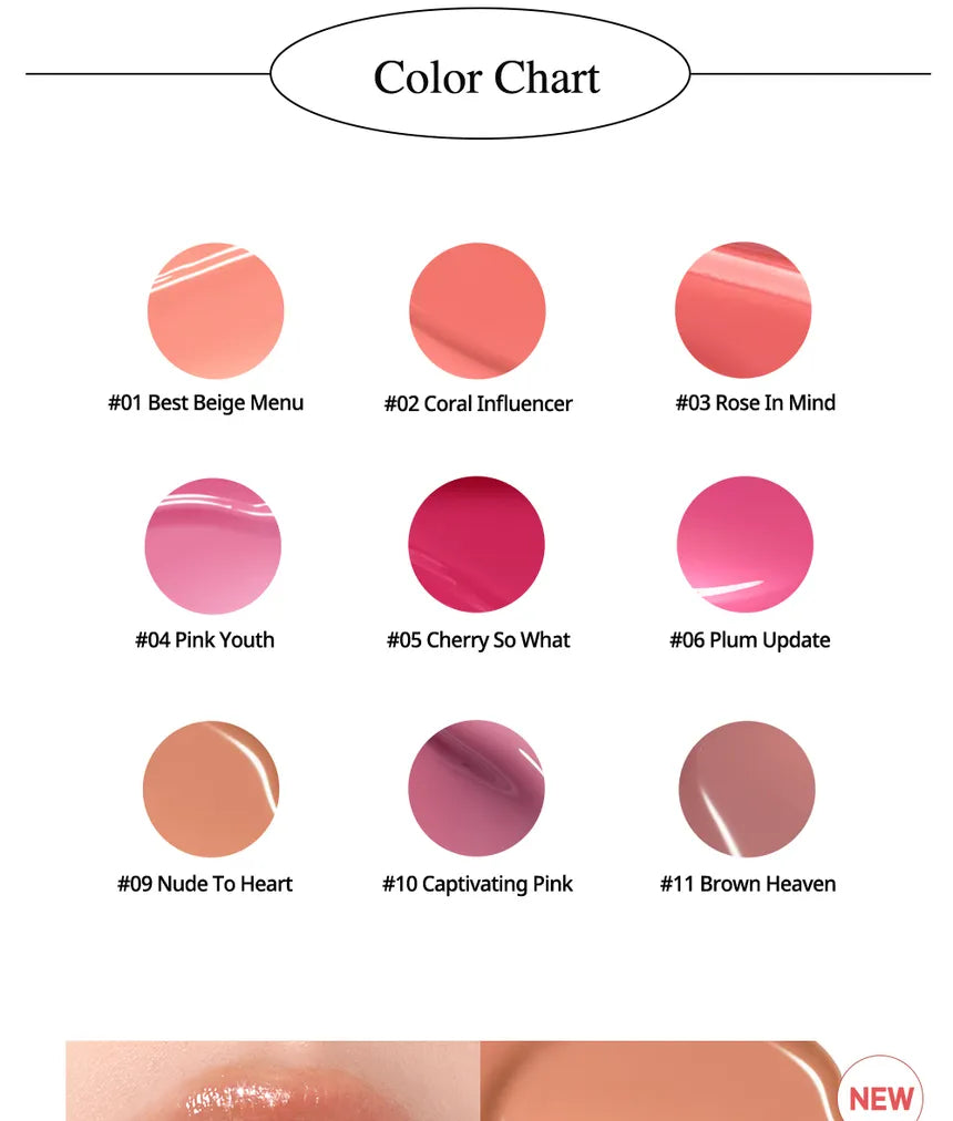 PERIPERA INK MOOD GLOWY TINT