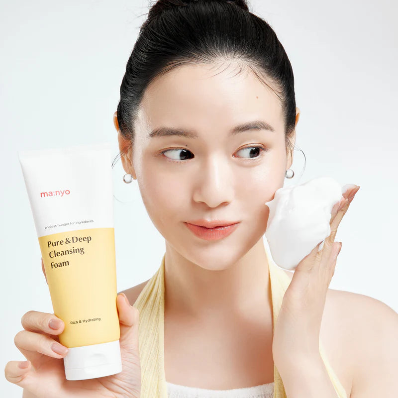 MAN:YO PURE AND DEEP CLEANSING FOAM