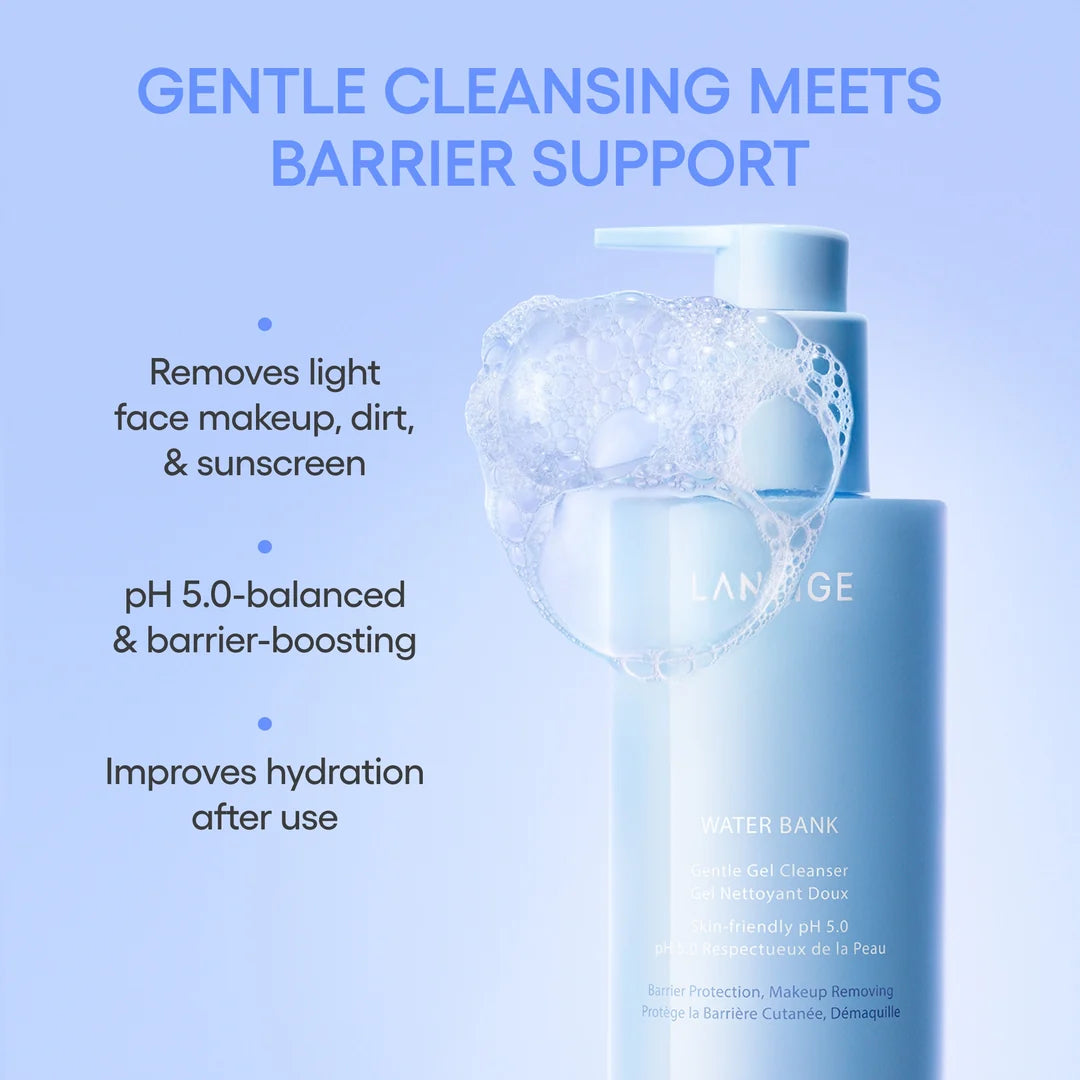 LANEIGE WATER BANK GENTLE GEL CLEANSER