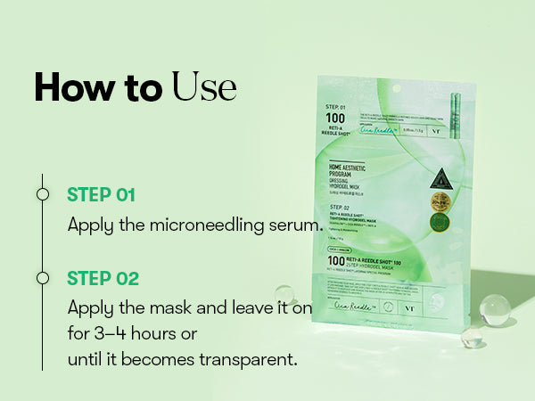 VT REEDLE SHOT HYDROGEL MASK SET