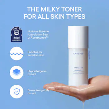 LANEIGE CREAM SKIN TONER & MOISTURIZER (170 ML)