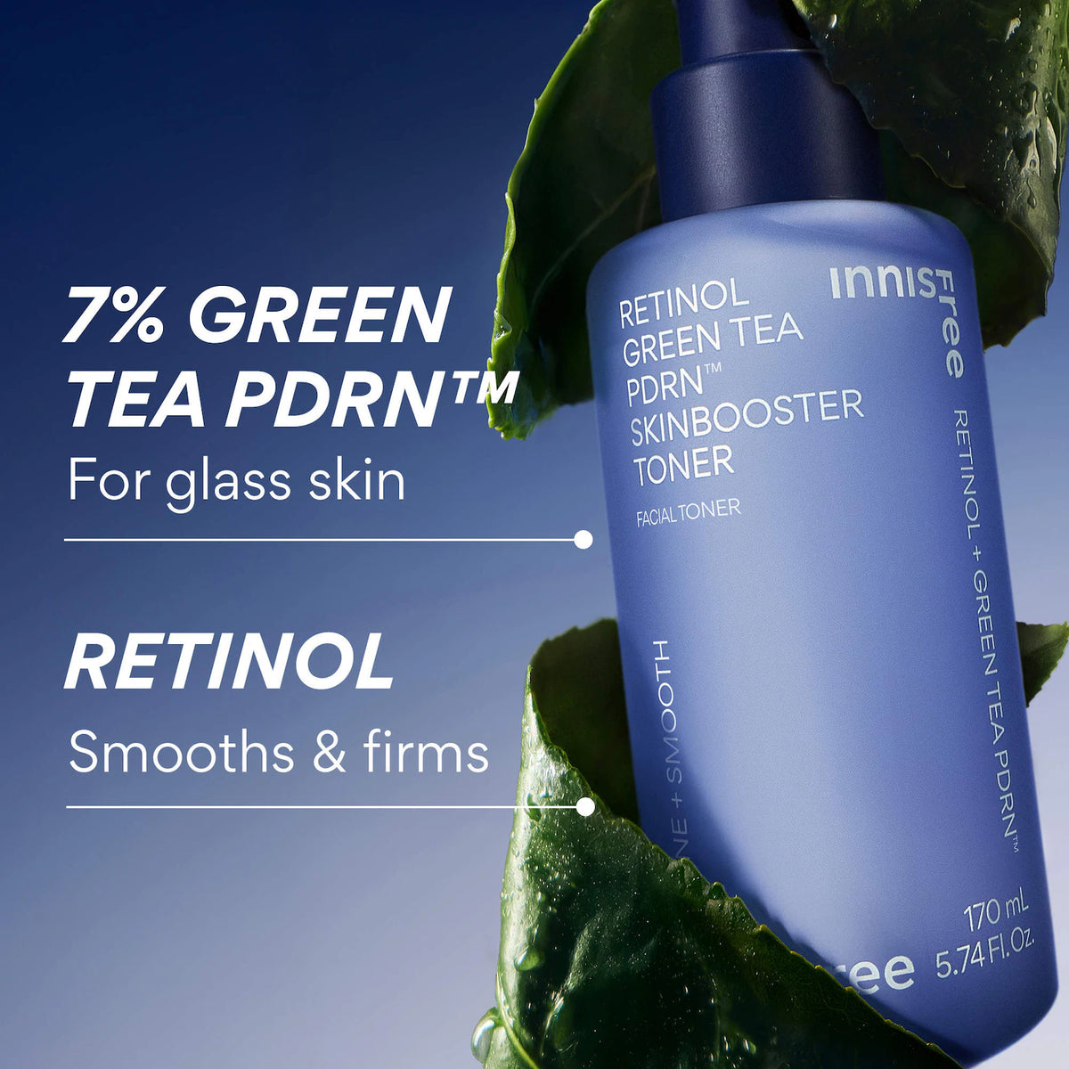 INNISFREE RETINOL GREEN TEA PDRN SKINBOOSTER TONER